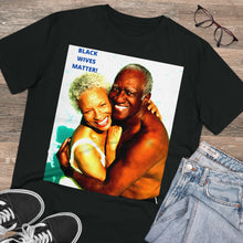 Load image into Gallery viewer, Organic "BLACK WIVES MATTER" Unisex T-shirt T-Shirt Printify - BV BVO TWU Supermarket