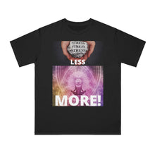 Load image into Gallery viewer, Organic "Unisex STRESS LESS, MEDITATE MORE" Classic T-Shirt - BvBvoTwu SuperMarket