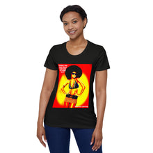 Load image into Gallery viewer, "MARCUS GARVEY" Women's Organic Short Sleeve T-Shirt T-Shirt Printify - BV BVO TWU Supermarket