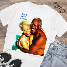 Load image into Gallery viewer, Organic "BLACK WIVES MATTER" Unisex T-shirt T-Shirt Printify - BV BVO TWU Supermarket