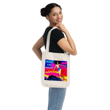 Load image into Gallery viewer, "BLACK GIRL MAGIC" Organic Canvas Tote Bag Bags Printify - BV BVO TWU Supermarket