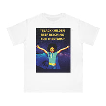 Load image into Gallery viewer, Organic "YOUNG GIFTED & BLACK" Unisex Classic T-ShirtWhite / S T-Shirt Printify - BV BVO TWU Supermarket