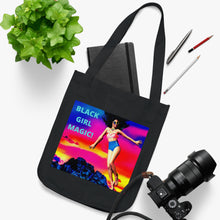 Load image into Gallery viewer, "BLACK GIRL MAGIC" Organic Canvas Tote Bag Bags Printify - BV BVO TWU Supermarket