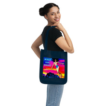 Load image into Gallery viewer, "BLACK GIRL MAGIC" Organic Canvas Tote Bag Bags Printify - BV BVO TWU Supermarket