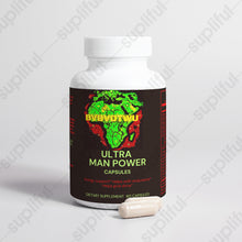 Load image into Gallery viewer, "Non-Vegan" ULTRA MANPOWER with TONGKAT ALI , GINSENG, L-ARGININE, ZINC & MACA ROOT Natural Extracts BV BVO TWU Supermarket - BV BVO TWU Supermarket