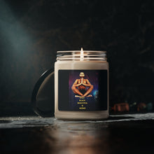 Load image into Gallery viewer, STAY BLACK, BEAUTIFUL &amp; WOKE &quot;Clean Cotton&quot; Scented Candle, 9oz Home Decor Printify - BV BVO TWU Supermarket
