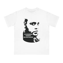 Load image into Gallery viewer, Organic &quot;ANGRY BLACK MAN&quot; Unisex Classic T-ShirtWhite / S T-Shirt Printify - BV BVO TWU Supermarket
