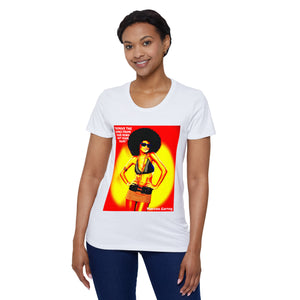 "MARCUS GARVEY" Women's Organic Short Sleeve T-Shirt T-Shirt Printify - BV BVO TWU Supermarket