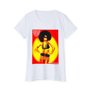 "MARCUS GARVEY" Women's Organic Short Sleeve T-ShirtSalt / XS T-Shirt Printify - BV BVO TWU Supermarket