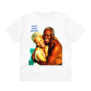 Organic "BLACK WIVES MATTER" Unisex T-shirtWhite / S T-Shirt Printify - BV BVO TWU Supermarket