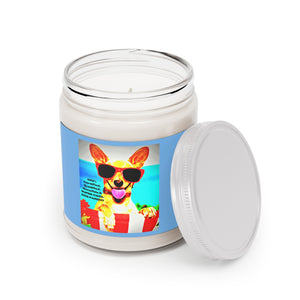 SUPER COOL DOG PARENT "Vanilla Bean" Scented Candles, 9oz Home Decor Printify - BV BVO TWU Supermarket