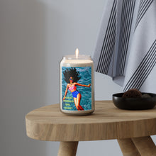 Load image into Gallery viewer, BLACK MERMAID GIRL MAGIC &quot;Sea Breeze&quot; Scented Candle, 13.75oz Home Decor Printify - BV BVO TWU Supermarket
