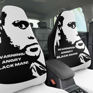 "ANGRY BLACK MAN" Car Seats! Car Seat Cover - AOP BV BVO TWU Supermarket - BV BVO TWU Supermarket