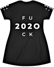 Load image into Gallery viewer, &quot;F**K 2020&quot; Ultimate T-Shirt DressS All Over Prints BV BVO TWU Supermarket - BV BVO TWU Supermarket
