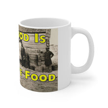Load image into Gallery viewer, &quot;SOUL FOOD IS SLAVE FOOD&quot; 11.oz COFFEE / TEA MUG! Mug BV BVO TWU Supermarket - BV BVO TWU Supermarket
